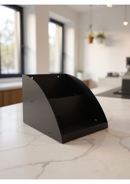 Kasaönü , Bar Önü ,tezgah Önü Aperatif Standı , Tezgahönü Organizer Raf 25 cm 2 Katlı Model