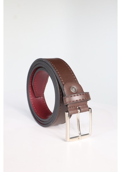 Erkek 4 cm Spor Kahverengi Kemer fırsatları