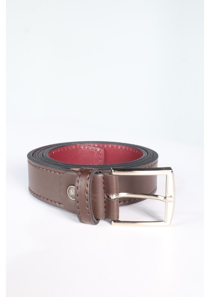 Erkek 4 cm Spor Kahverengi Kemer indirimleri