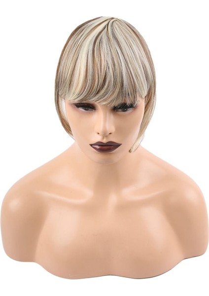 Fiber Sentetik Perçem / Kumral/platin Röfleli