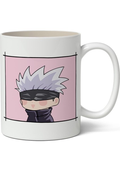 Jujutsu Kaisen Baskılı Kişiye Özel Kupa Bardak - Sevgiliye Arkadaşa Hediye