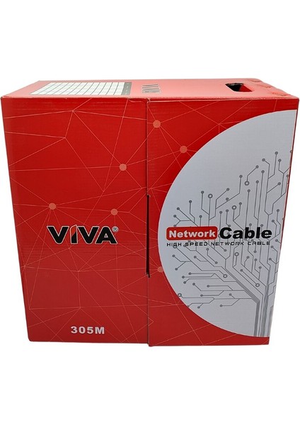 Cat6 Kablo 24AWG 6mm 305MT fiyatları