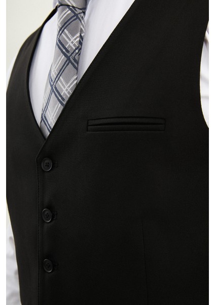 Düz Slim Fit Klasik Cep Detaylı Erkek Yelek fiyatları