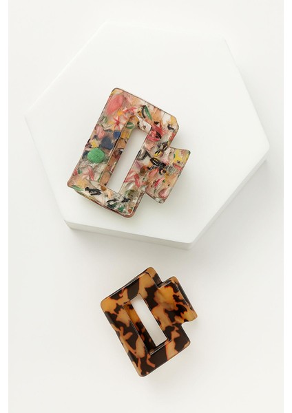 Midi Boy Lüks Kemik Mandal Toka 2 Adet