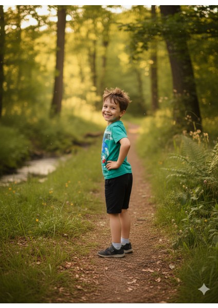 Erkek Çocuk Şortlu Takım Sonicli fiyatları