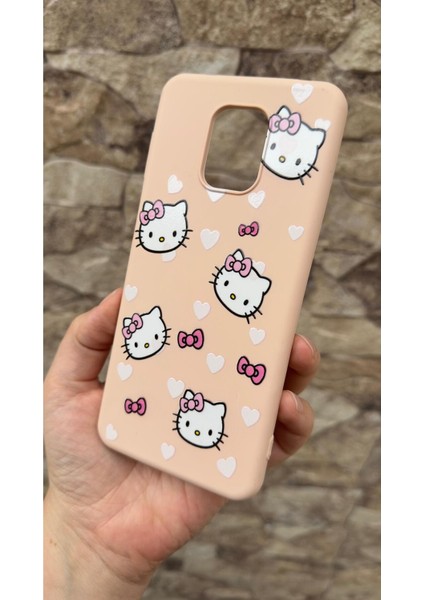 Redmi Note 9 Pro/9s Uyumlu Hello Kity Silikon Darbe Emici Klasik Korumalı Rubber Kılıf modelleri