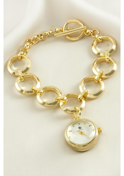 Sallantılı Metal Bayan Kol Saat