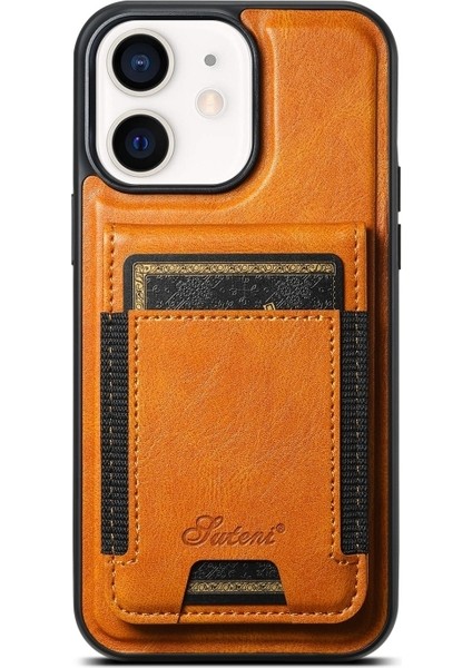 iPhone 11 Kılıf H17 2-1 Manyetik Mıknatıs Kartlıklı Kapak