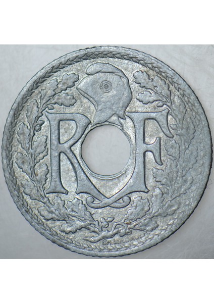 Fransa 10 Centimes 1941 Ikinci Dünya Savaşı Nazi Işgali Dönemi Çinko. Çilaltı. modelleri