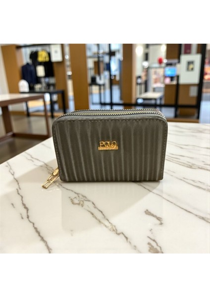 Davıd Polo Çift Fermuarlı Kadın Cüzdan