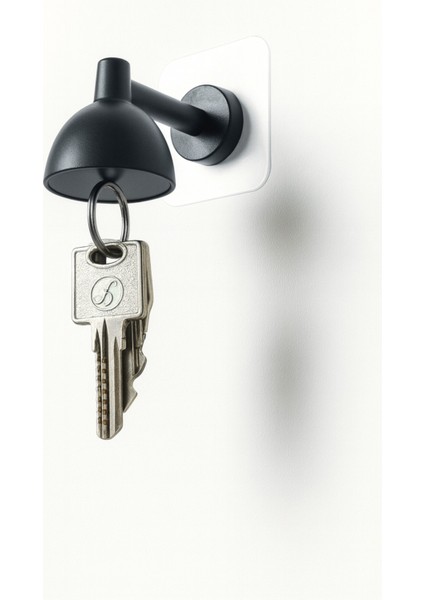 Lamba Şeklinde Manyetik Anahtar Tutucu – Duvara Yapışkanlı Dekoratif Askı fiyatları