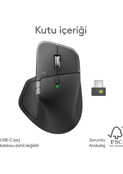 Mx Master 4 Kablosuz Mouse- Grafit fiyatları