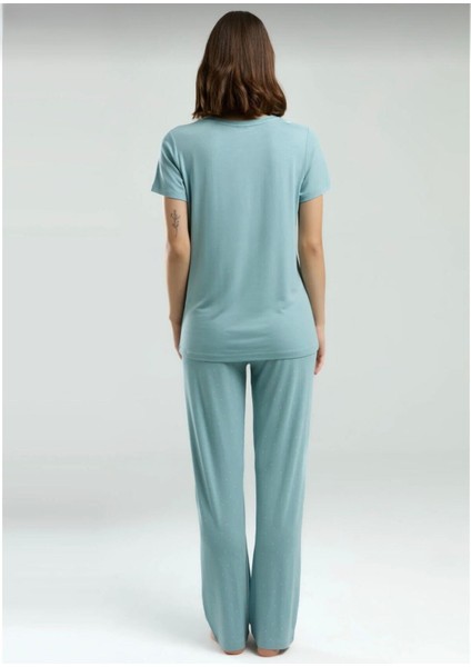 Kadın Kısa Kol Pijama TAKIM-8985 fiyatları