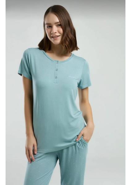 Kadın Kısa Kol Pijama TAKIM-8985 modelleri