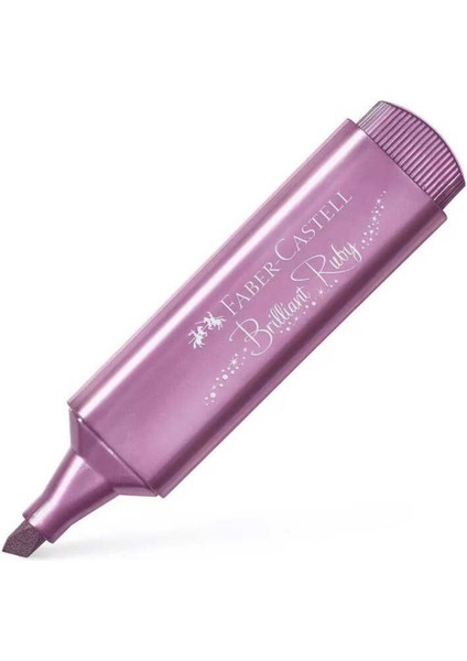 Faber-Castell Fosforlu Kalem 46 Metalik Yakut Mor fiyatları