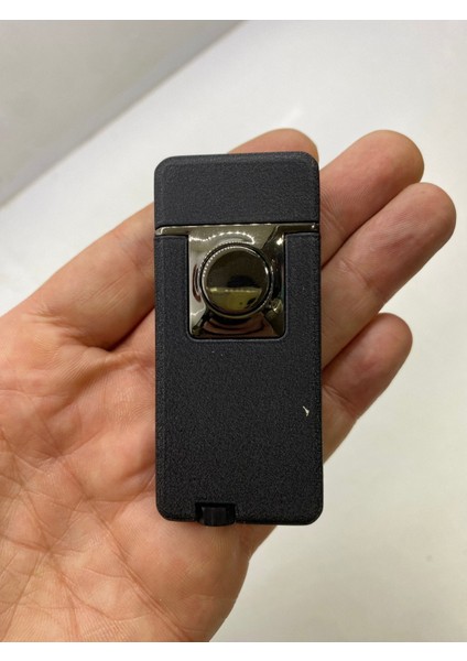 Matte Çift Yanarlı Siyah Metal Çakmak modelleri