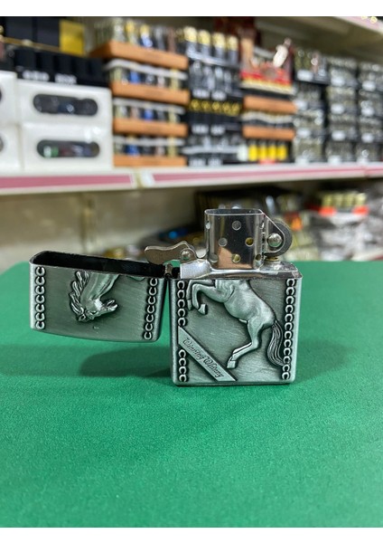 At Figürlü Metal Benzinli Çakmak fiyatları