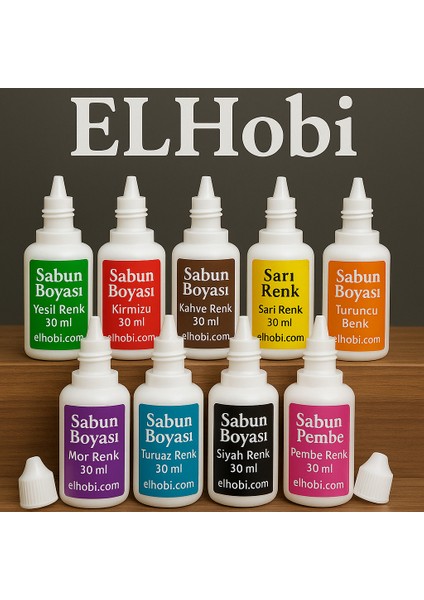10 adet Farklı Renklerde Sabun Boyası veya Renklendirici fiyatları
