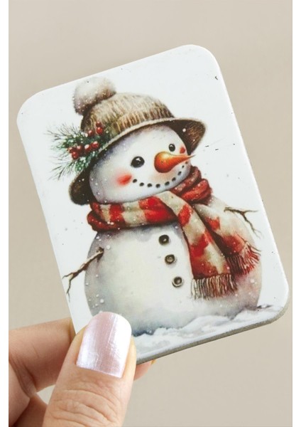 Kardan Adam Yılbaşı Magnet