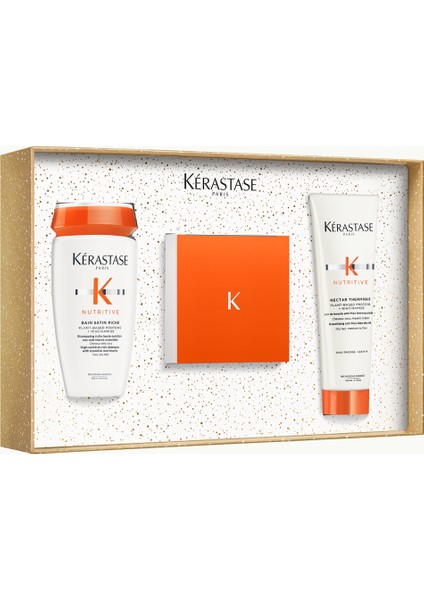 Nutritive Nutritive Kuru Saçlar Için Üçlü Set