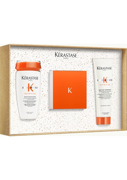 Nutritive Nutritive Kuru Saçlar Için Üçlü Set