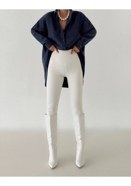 Kadın Kahverengi Oversize Salaş Uzun Kollu Gömlek – Rahat Kesim Şık Günlük Gömlek modelleri