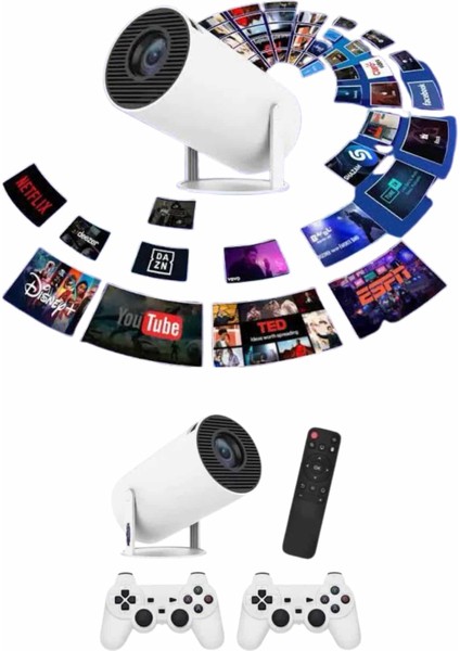 Full Hd 8 GB Ayaklı Çift Kollu 4K Video Oyun Konsolu Taşınabilir - M857B775-N50857 modelleri