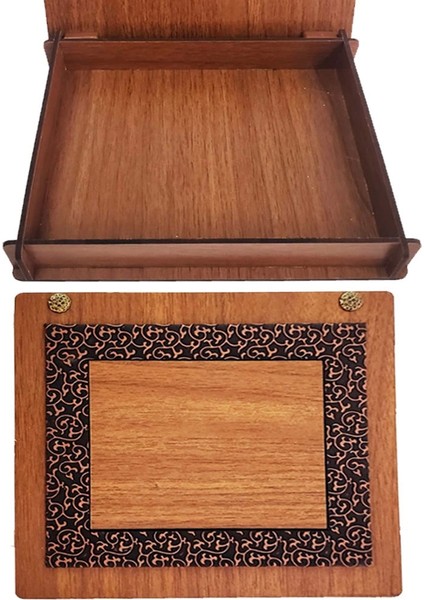 Derili Ahşap Kutu - Lisinya