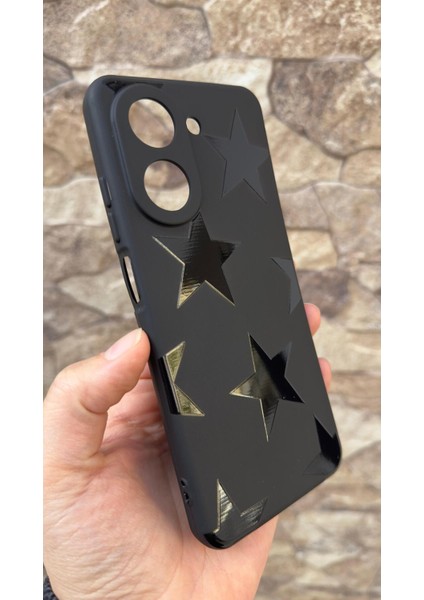 Redmi A5 Uyumlu Star Silikon Darbe Emici Klasik Korumalı Rubber Kılıf modelleri