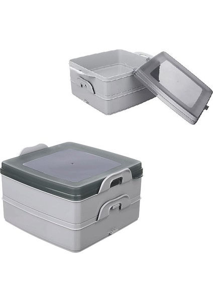 Mama Kabı Mini + 2 Katlı Saklama Kabı Seti 2 Set A1B2C3 fiyatları