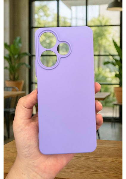 Xiaomi Redmi 13 4g Lila Silikon Darbe Emici Klasik Korumalı Rubber Kılıf fiyatları