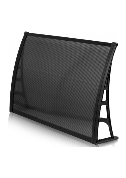 Lotus Kapı Pencere Üstü Pratik Sundurma 70X120 - Siyah modelleri