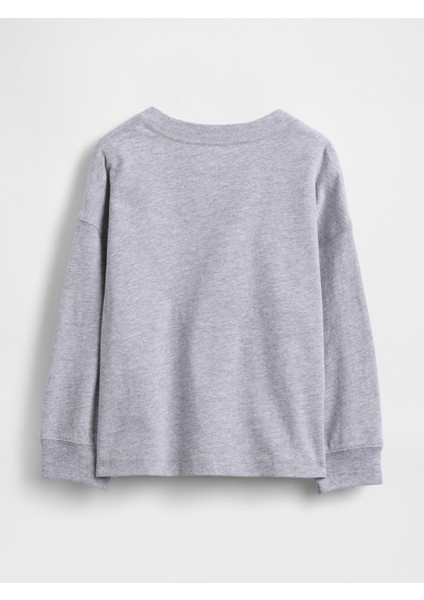 Erkek Bebek Gri Minion Grafik Baskılı T-Shirt fiyatları