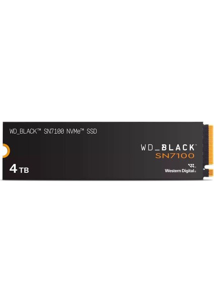 Black SN7100 4tb WDS400T4X0E 7000/6700MB/S Pcıe Gen4 M.2 2280 Nvme SSD fiyatları
