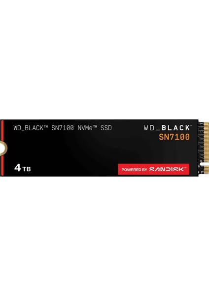 Black SN7100 4tb WDS400T4X0E 7000/6700MB/S Pcıe Gen4 M.2 2280 Nvme SSD modelleri