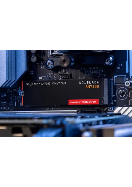 Black SN7100 4tb WDS400T4X0E 7000/6700MB/S Pcıe Gen4 M.2 2280 Nvme SSD