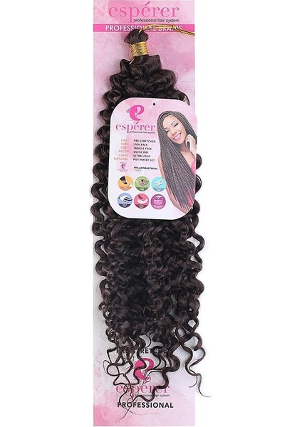 Afro Dalgası Saç / Kahverengi fiyatları