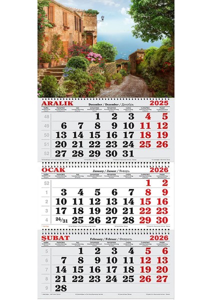 2026 Yılı Gemici Takvimi----Denize Doğru