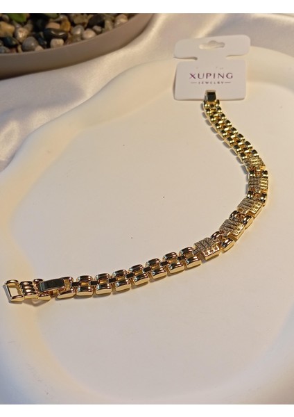 14 K Kaplama Şık Vip Bileklik fırsatları