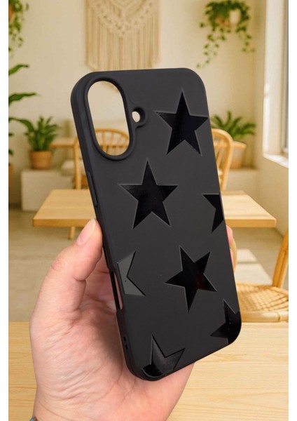 iPhone 16 - Star Silikon Darbe Emici Klasik Korumalı Rubber Kılıf modelleri