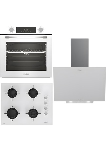 Ala 322 W Fırın 159 Dw Ocak Ala 527 W Davlumbaz Ankastre Set