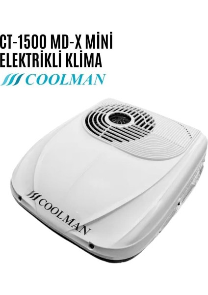 CT-1500 Md-X Mini Karavan Elektrikli Tavan Kliması - 12V