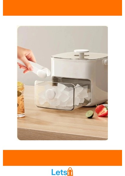 Kapaklı Silikon Buz Kalıp ve Saklama Kutusu 24 Adet Buz Küpü fırsatları