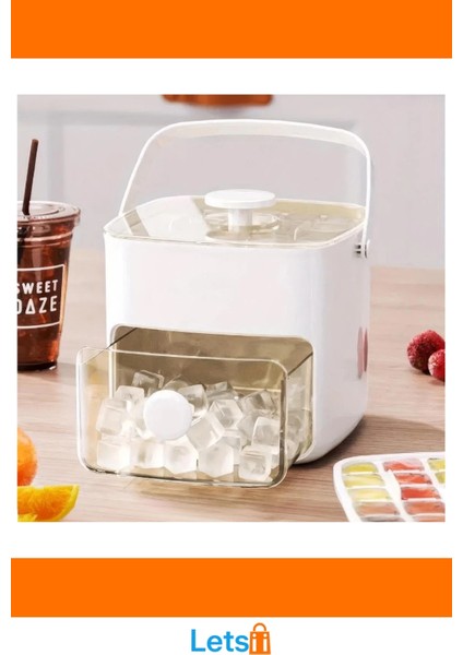 Kapaklı Silikon Buz Kalıp ve Saklama Kutusu 24 Adet Buz Küpü indirimleri