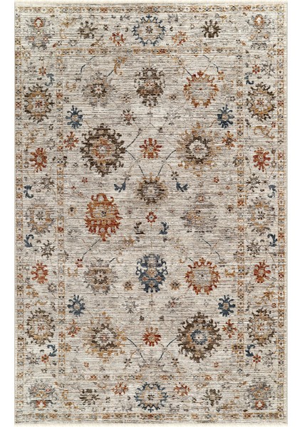 Hürrem, Modern Mevsimlik Çok Renkli Hav Toz Vermez Vintage Oturma Odası ve Salon Halısı