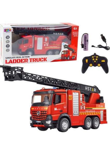 Su Püskürten Uzaktan Kumandalı Itfaiye Aracı 35 cm