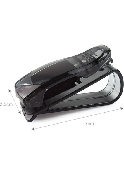 Oto Araç Içi Araba Gözlük Tutucu Mandal Klips Araba Güneş Gözlüğü Kartvizit Tutacağı indirimleri