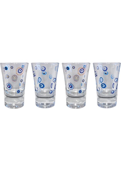 Good Luck 4'lü Shot Bardağı Seti 34 cc