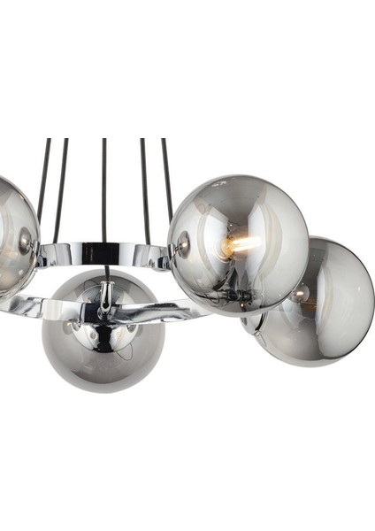 Lampaluce Ghiacciolo Dekoratif Sarkıt Avize Beşli Krom fiyatları