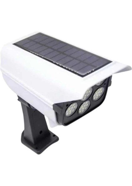 Solar Bahçe Aydınlatması Hareket Sensörlü Uzaktan Kumandalı Kamera Görünümlü indirimleri